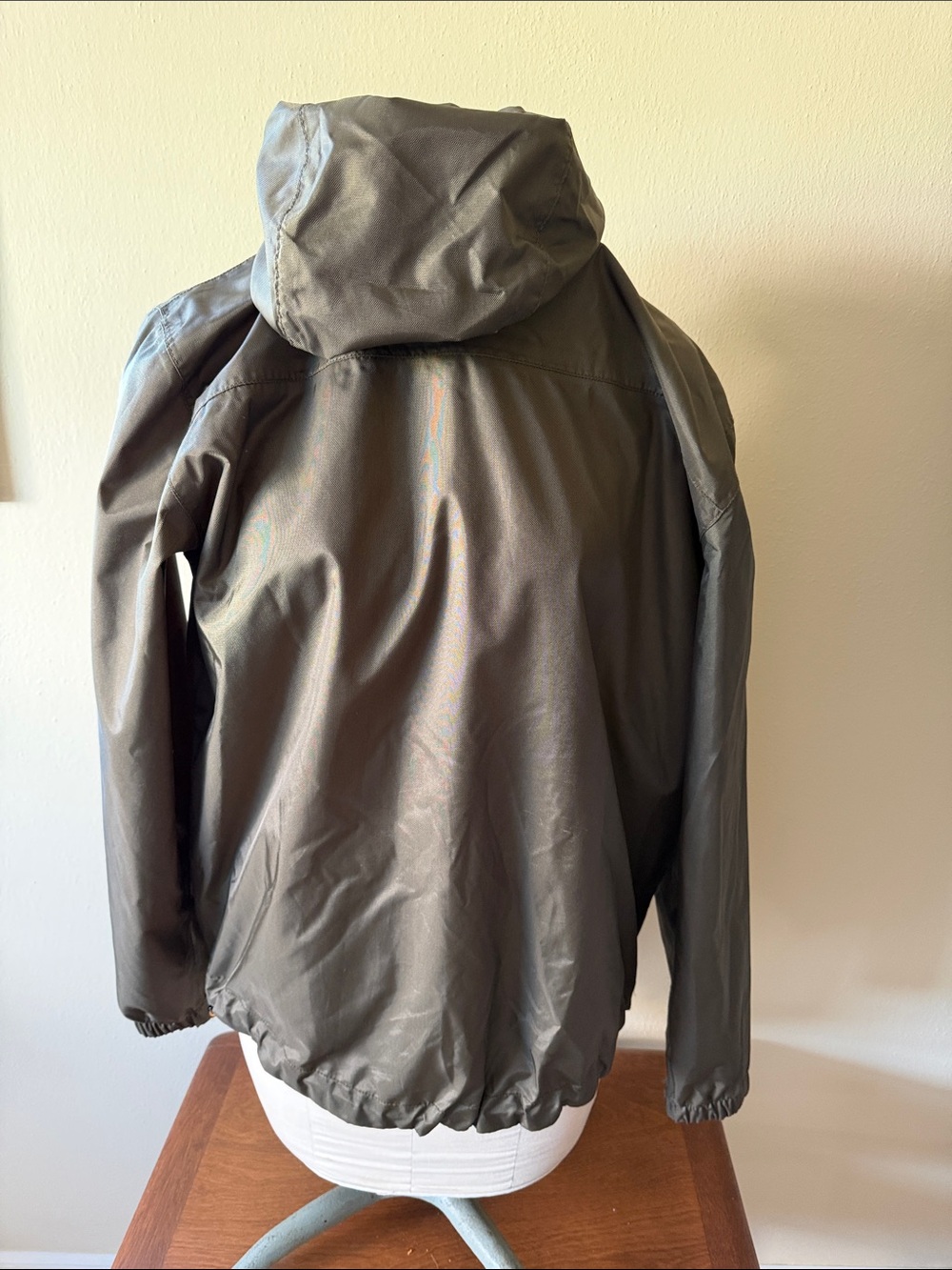 Carhartt Men's Dark Olive Hooded Storm Defender Jacket Medium - Picture 4 of 8